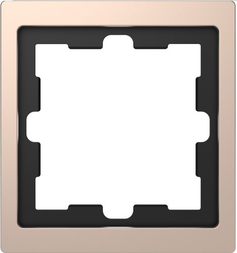 Рамка универсальная Schneider Electric Merten D-Life 1-м. металл шампань  картинка